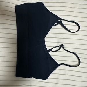 ALO Yoga Navy Blue Sports Bra